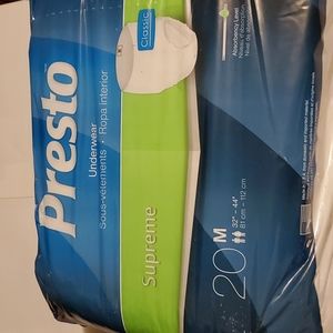 PRESTO SUPREME  20 UNDERWEAR